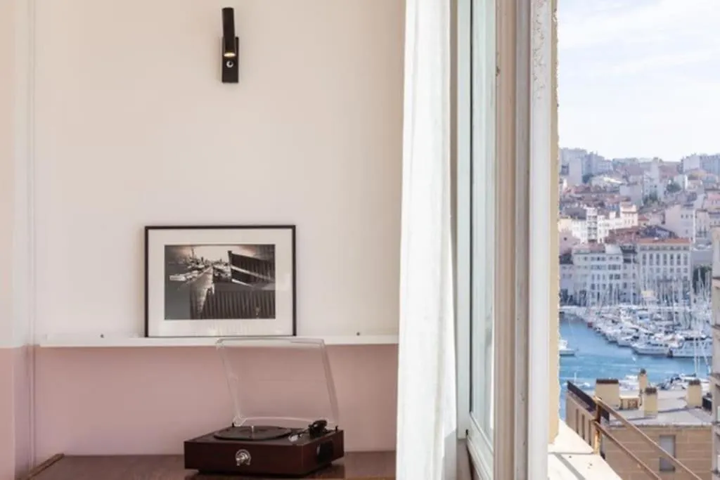 Appartement Grand Appart Retro Vieux-Port Panier Mucem Marseille